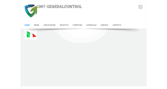 Desktop Screenshot of generalcontrol.it
